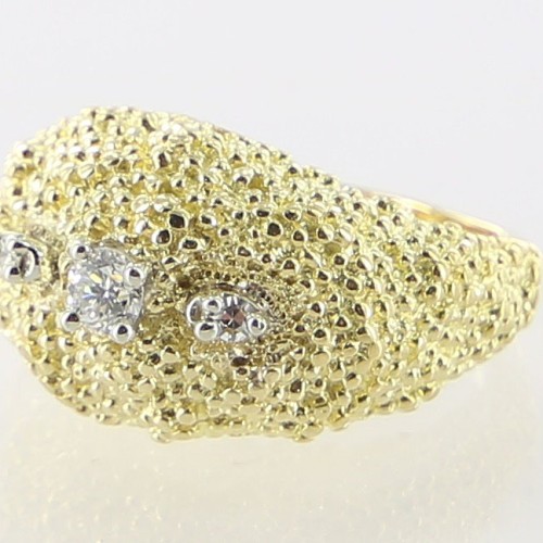 Ladies Textured Diamond Ring | Roath's Pawn